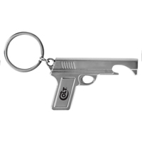 Gun Bottle Opener Keychain